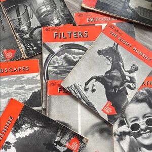 1946 Photography How To Book Collection Vintage